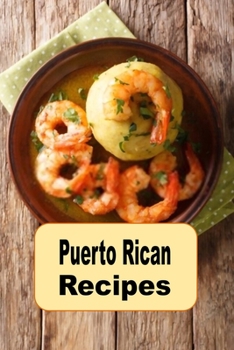 Paperback Puerto Rican Recipes Book