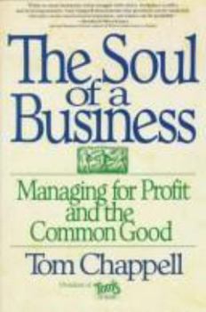 Hardcover The Soul of a Business Book