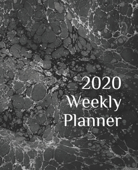 Paperback 2020 Weekly Planner: 2020 Calendar with Weekly and Monthly Planner Pages Book