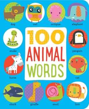 Board book 100 Animal Words Book