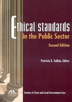 Paperback Ethical Standards in the Public Sector Book