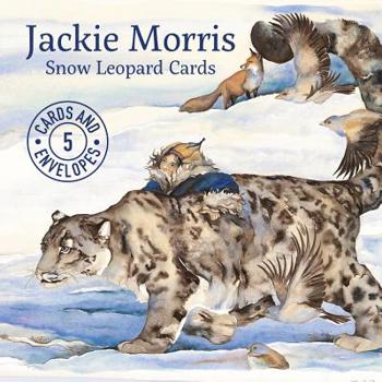 Card Book Jackie Morris Snow Leopard Cards Book