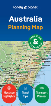 Loose Leaf Lonely Planet Australia Planning Map Book