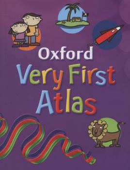 Paperback Oxford Very First Atlas. Editorial Adviser, Patrick Wiegand Book