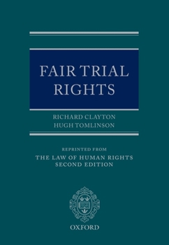 Paperback Fair Trial Rights Book