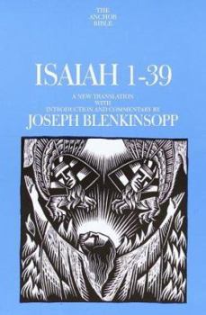 Hardcover Isaiah 1-39: A New Translation with Introduction and Commentary Book