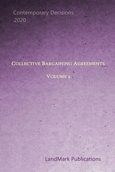Paperback Collective Bargaining Agreements: Volume 2 Book