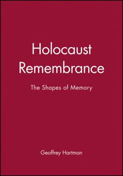 Paperback Holocaust Remembrance: A Critical Reader Book
