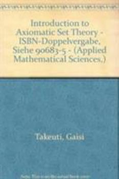 Paperback Introduction to Axiomatic Set Theory - ISBN-Doppelvergabe, siehe 90683-5 - Book