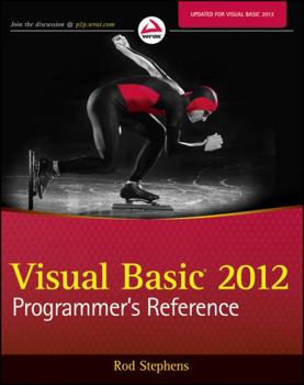 Paperback Visual Basic 2012 Programmer's Reference Book