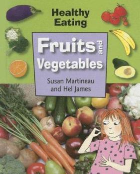 Library Binding Fruit and Vegetables Book