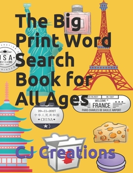 Paperback The Big Print Word Search Book for All Ages Book