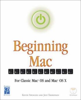 Paperback Beginning Mac Programming [With CDROM] Book