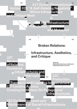Paperback Broken Relations: Infrastructure, Aesthetics, and Critique Book