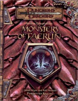 Paperback Monster Compendium: Monsters of Faerun Book