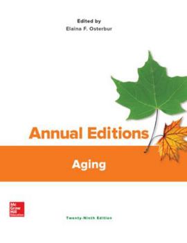 Paperback Annual Editions: Aging Book