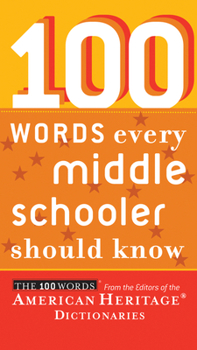 Paperback 100 Words Every Middle Schooler Should Know Book
