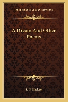 Paperback A Dream And Other Poems Book