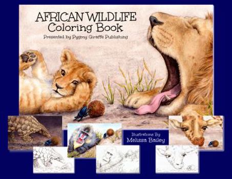 Paperback African Wildlife Coloring Book