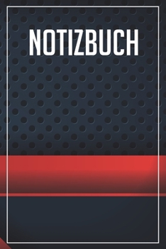 Paperback Notizbuch: Notizbuch A5 120 Seiten liniert und modernem Muster (Softcover, gl?nzend). [German] Book