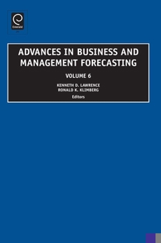 Hardcover Advances in Business and Management Forecasting Book