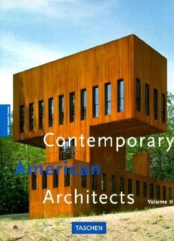 Paperback Contemporary American Architects: Vol. 2 [German] Book