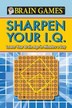 Flexibound Brain Games - Sharpen Your IQ Book