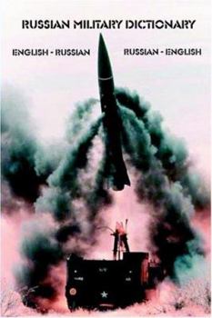 Paperback Russian Military Dictionary Book