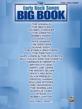 Paperback The Early Rock Songs Big Book: Piano/Vocal/Chords Book