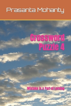 Paperback Crossword Puzzle 4: Mistake is a Part of Lerning Book