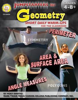 Paperback Jumpstarters for Geometry, Grades 4 - 12 Book