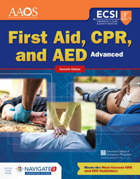 Paperback Advanced First Aid, Cpr, and AED Book