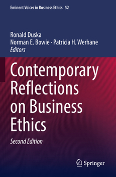 Paperback Contemporary Reflections on Business Ethics Book