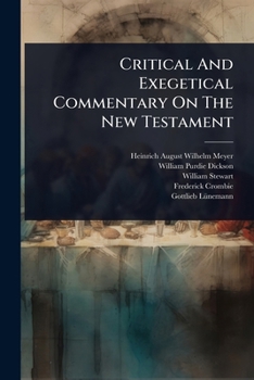 Paperback Critical And Exegetical Commentary On The New Testament Book