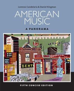 Paperback American Music: A Panorama, Concise (Book Only) Book