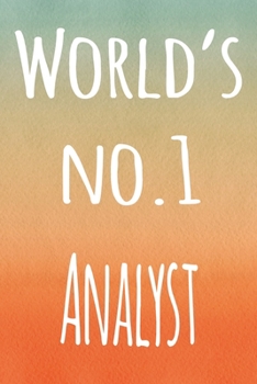 Paperback World's No.1 Analyst: The perfect gift for the analyst in your life - 119 page lined journal! Book