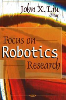 Hardcover Focus on Robotics Research Book