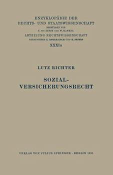 Paperback Sozialversicherungsrecht [German] Book