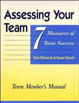 Paperback Assessing Your Team, Team Member's Manual Book