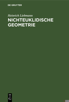 Hardcover Nichteuklidische Geometrie [German] Book