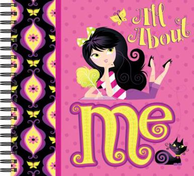 Spiral-bound All About Me Tween Girls Scrapbook Book