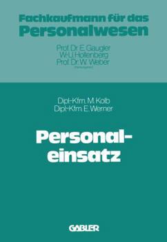 Paperback Personaleinsatz [German] Book