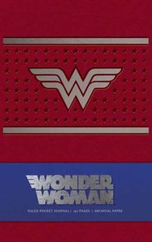 Hardcover Wonder Woman Ruled Pocket Journal Book