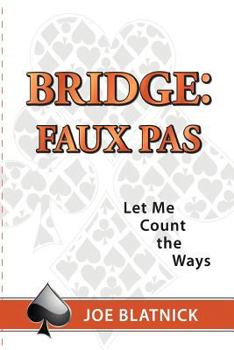 Paperback Bridge: Faux Pas: Let Me Count the Ways Book