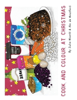 Paperback Cook and Colour at Christmas Book