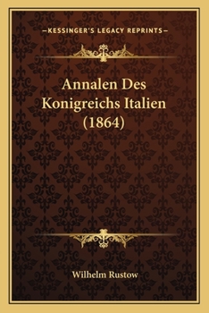 Paperback Annalen Des Konigreichs Italien (1864) [German] Book