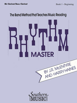 Paperback Rhythm Master - Book 1 (Beginner): Clarinet/Bass Clarinet Book