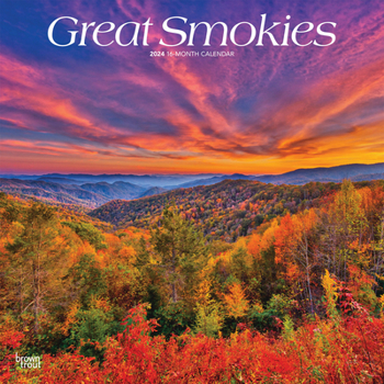 Calendar Great Smokies 2024 Square Book