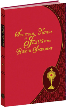 Imitation Leather Scriptural Novena to Jesus in the Blessed Sacrament Book