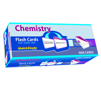 Cards Chemistry Flash Cards: A Quickstudy Reference Tool Book